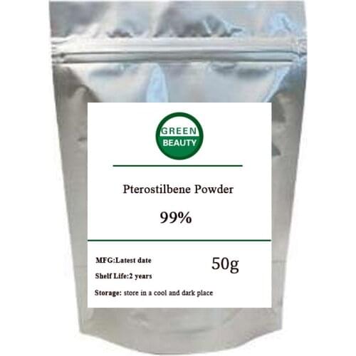 Natural Pterostilbene powder antioxidant and Anti Aging