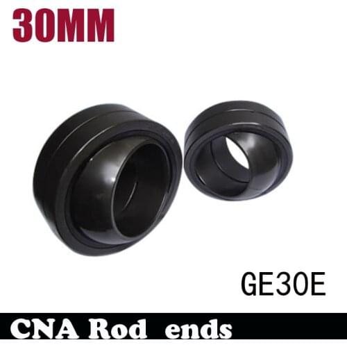 2Pcs GE30E Spherical Bushing Plain Bearing 30 x 47 x 22 mm High Quality GE30ES Free shipping