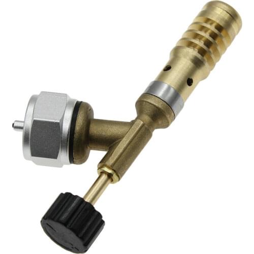 Portable Brass Gases Torch Self-Ignition Brazing Solder Propane Welding Plumbing Tool Soldering Cooking High Temperature Heating
