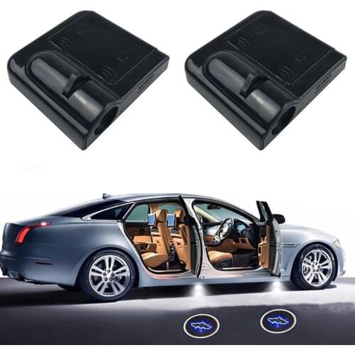 1PCS Universal Car Door Welcome Laser Projector Logo Ghost Shadow Night Light Led Wireless Car Laser Emblem Lamp Kit Accessories