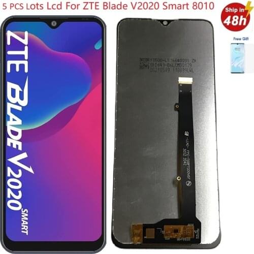 5 PCS Lot 6.82 Inch Lcd For ZTE Blade V2020 Smart Lcd Display With Touch Screen Assembly For ZTE V2020 Smart Display 8010 LCD