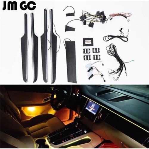 Car LED ambient light for Porsche macan 64-color ambient light, illuminated door light, atmosphere light, original installation