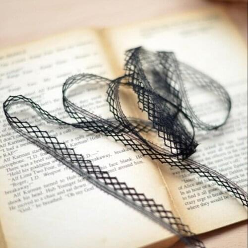 Black lace soluble lace bracelets, necklaces accessories