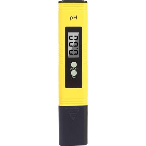 Digital PH Meter High Accuracy Water Tester with 0-14 PH Measurement Range for Household Drinking Pool Aquarium Water GQ999