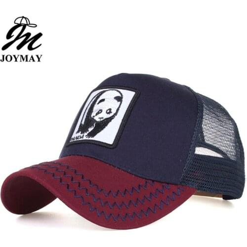 Joymay 2019 NEW ARRIVAL Spring Summer Animal Embroidery Mesh Baseball cap Fashion outdoor Snapback sport leisure hat B662