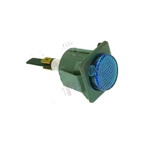 NE24 Angelo Po 32W1250 Blau 240v Schiebepassung Quadrat Schalttafeleinbau Neon