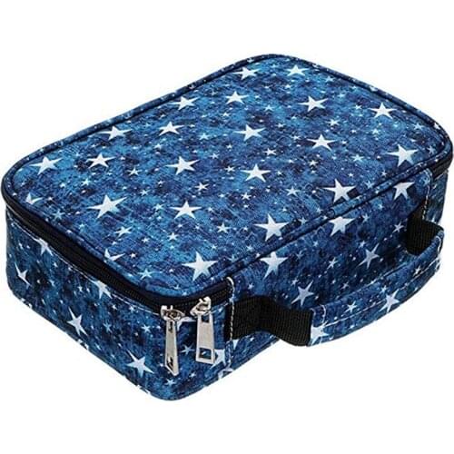 Kawaii Girls Boys School Pencil Case Penal Canvas 72 Holes Pencilcase Cartridge Penalty Large Pen Bag Box Stationery Kit