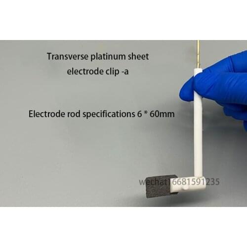 Transverse Platinum Electrode Holder/titanium Electrode Holder/PTFE Material PTFE/electrochemical Working Electrode