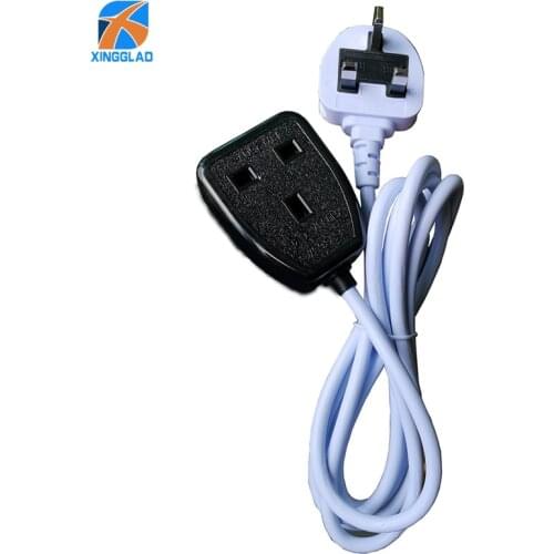 Network Filter UK Plug Power Strip Adapter One Outlet with 2/3/5 Extension Cord Electric Indoor Socket for Outdoor Working