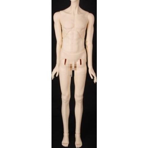 Top quality bjd body 1/3 70cm Tall (head included height) Ball Jointed Flexible Male bjd doll body neck girth 10cm resin body
