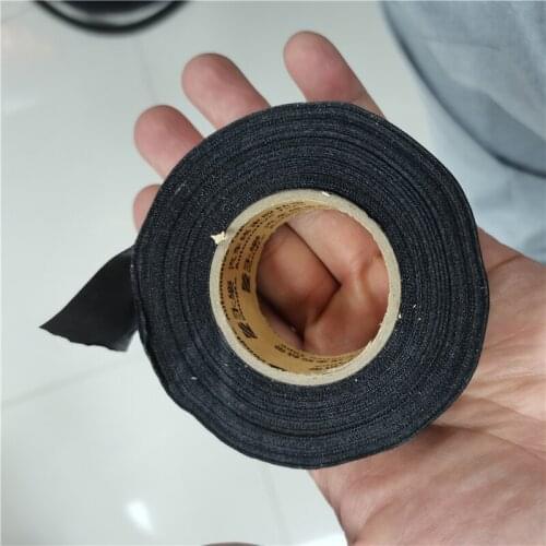 Special Tape for Automotive Internal Wiring Harness, High Temperature Noise Reduction Insulation Black Electrical Tape