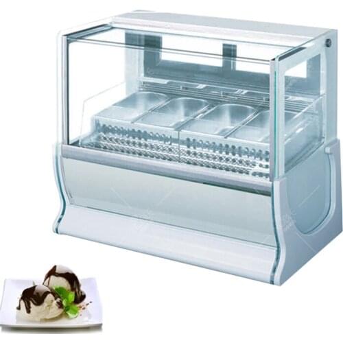 Ice Cream Display Cabinet Commercial Ice Porridge Cabinet Hard Ice Cream Showcase 220V