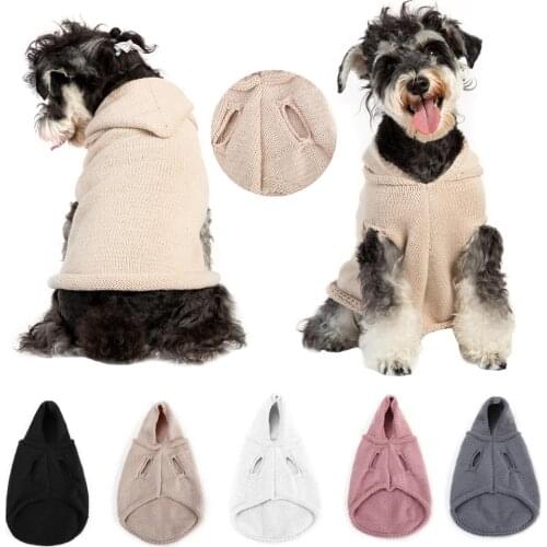 Winter Warm Dog Coat Dog Clothes Christmas Soft knitting Pet Dog Vest Sweater For Small Medium Dogs Classic Pattern