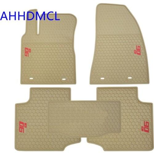 Car Rubber Floor Mats Anti Slip Mat Carpets Feet Pads For Roewe i6 2017 2018 Left Hand Drive