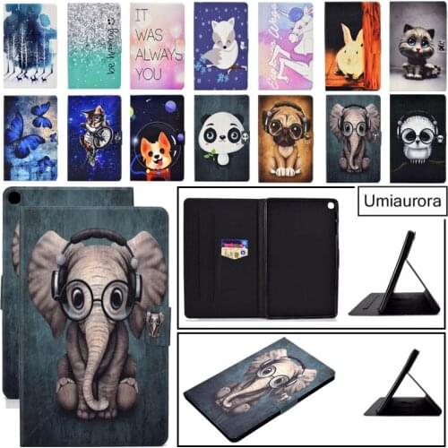 Case for Samsung Galaxy Tab A 8.0 10.1 2019 Tablet Funda Flip Cover Stand for Tab A7 S6 Lite 10.4 inch T505 S7 11" S5E 10.5 Case