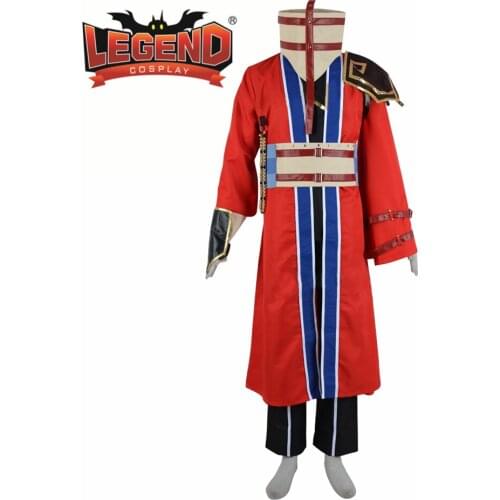 Final Fantasy X Auron Cosplay costume final fantasy remake cosplay costume red outfit custom made