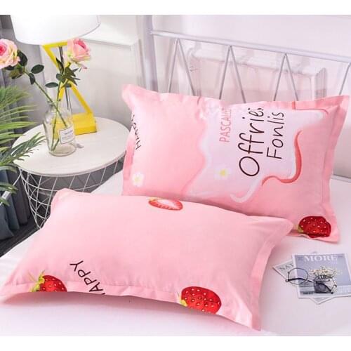 Brushed Large Pillowcase, A Pair of Pillowcases, Single Pillow Core Sleeve, 48x74 Student Pillowcase, Health Pillowcase