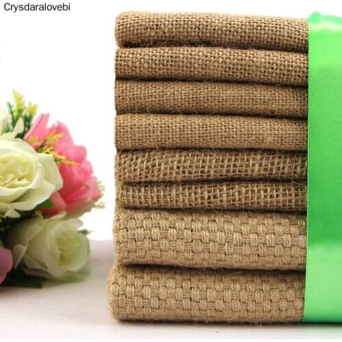 Burlap Cloth Jute Tablecloth Camera Photography Sack 150x100cm