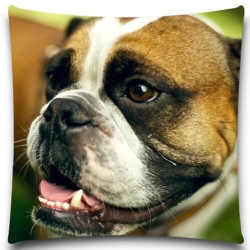 Cotton Polyester Pillow Cases High Quality Soft Cushion Covers Cute Dogs Christmas Halloween