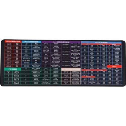 Anti-Slip Mouse Keyboard Pad Game Accessories Computer Large 800X300 Mouse Pad Gamer Rubber Carpet Desk Mat