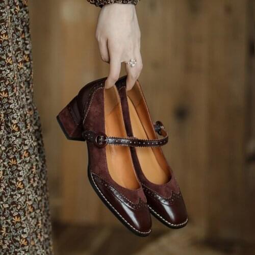 NORBERG Leather Pumps