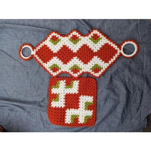 Ontic Dowries Hand-Knitted Bathroom Fiber