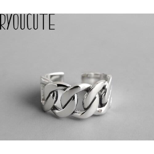 Original Design Popular Hollow Chains Finger Ring Simple Rings for Women Wedding Engagement Jewelry Gifts