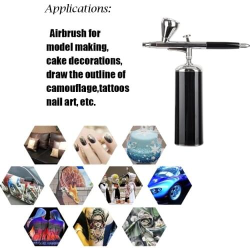 Pro Wireless Cordless Rechargeable Airbrush Auto Start And Stop Upgraded Scale Models Spray Paint Sunless Tanning Foundation Kit