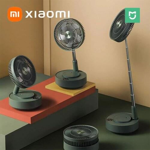 New Xiaomi Edon Humidification Storage Purification Electric Folding fan Humidifier Fan Retractable Floor Desktop wireless Fan