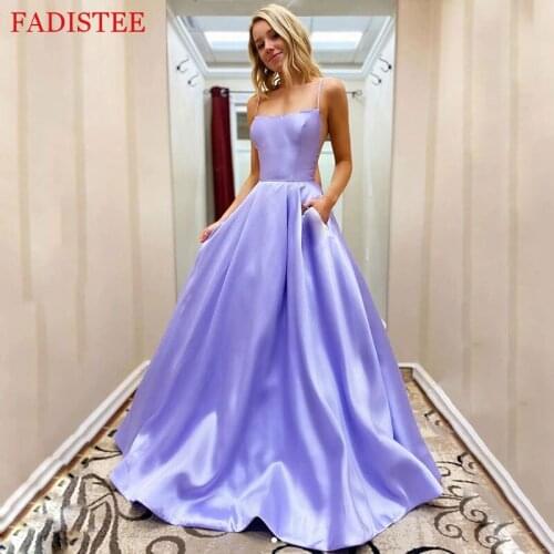 New Style Sexy Backless Prom Dresses Satin Evening Party Gowns Robes De Soirée вечерние платья Vestidos De Fiesta