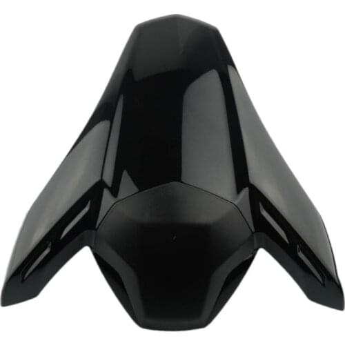 Gloss Black Motorcycle Rear Tail Pillion Passenger Hard Seat Cover Cowl Fairing Seat for Kawasaki Ninja Z900 Z 900 2017 2018