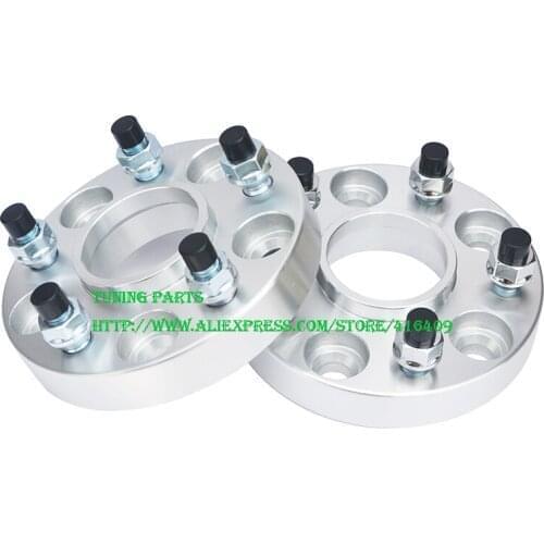 2pieces/lot | PCD 5x108 | CB 63.4mm |Thick 25mm Hub Centric Wheel Spacer Adapter For 2000 S-Type