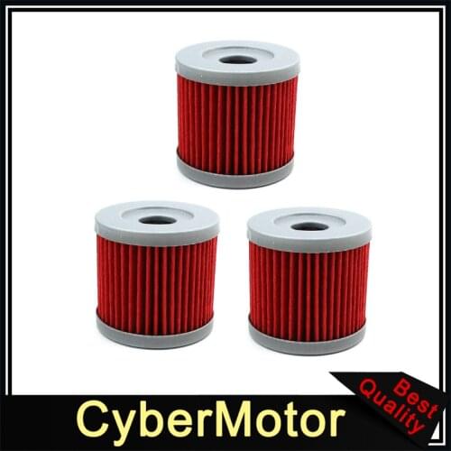 3x Fuel Oil Filter For Suzuki AN400 UH125 UH200 GZ125 LTZ90 DR125SM UX125 UX150