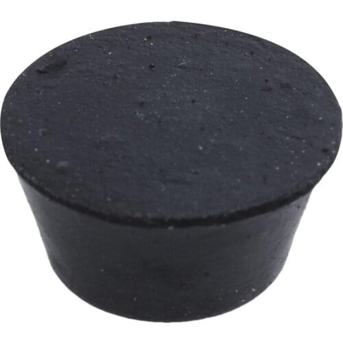 4 Pcs black rubber foot caps pipe caps protective caps chair cap