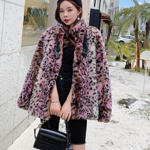 Clobee Fur Coats With Collar
