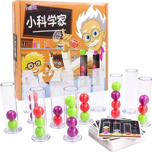 Children Educational Toys Crazy Scientist Board Game Educational Kit Kid Learning Science Toys for Baby Birthday Gift 2019