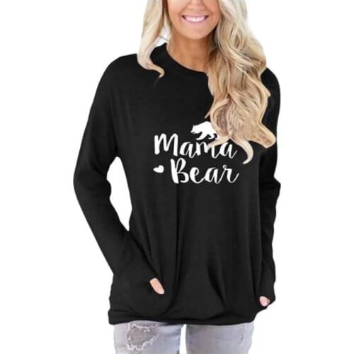 Letter Print T-shirt Tops Women Streetwear O-neck Long Sleeve Plus Size Casual Loose Ladies Pullover Tee Feminino