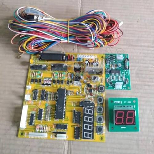 Toy Claw Crane Machine Mother Board English Voice Setting With Wire Harness Display