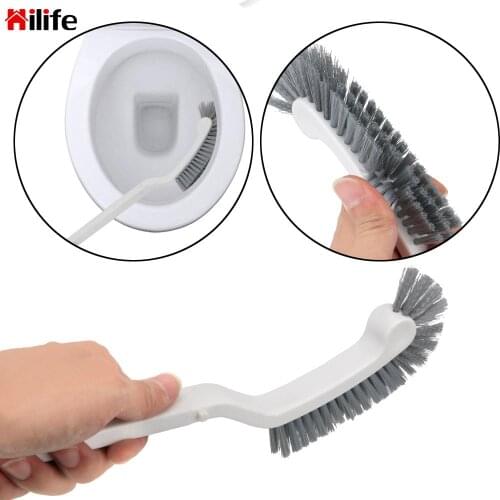 HILIFE Toilet Brush Household Cleaning Tools Long Handle Bathroom Toilet Cleaning Brush Restroom Corner Brush Plastic