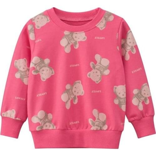 Autumn And Winter Breathable Coat Fleece Sweatshirt Girls Full Sleeve Baby Sweater