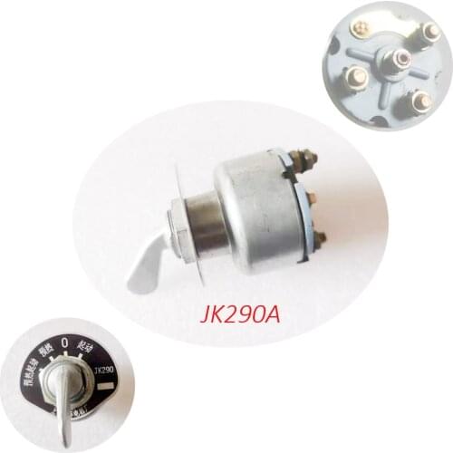 Ignation switch for Hubei Shenniu Bision tractor SN254 with Hubei 295T engine, part number: 25.48.045