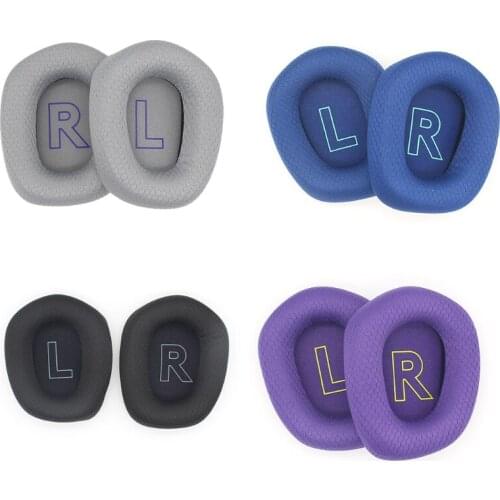 G733 Headset Pad Breathable Mesh Foam Cushion Softer Leather Earphone Accessories for Enjoy Sound