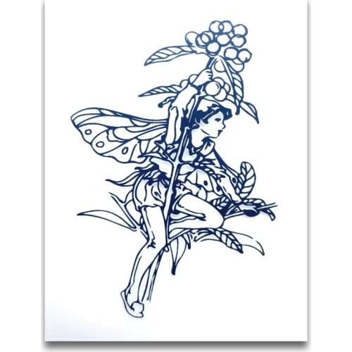 9*6CM Boyfriend Fairy Transparent Clear Stamps / Silicone Seals Roller Stamp For DIY Scrapbooking Photo Album/Card Making