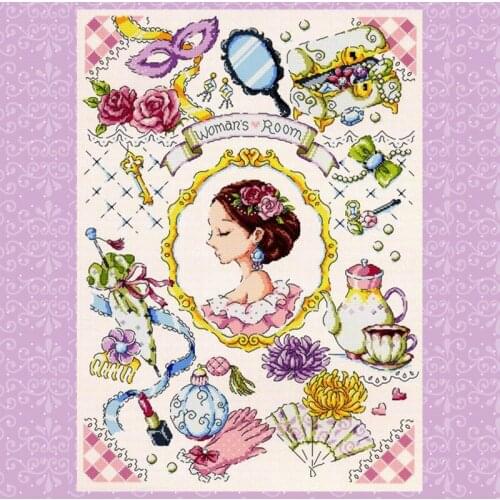 G96 Stich Cross Stitch Kits Craft Packages Cotton Fabric Floss Counted New Designs Needlework Embroidery Cross-Stitching