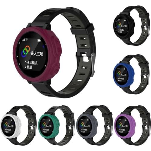 Silicone Skin Protective Case Cover For Garmin forerunner235 735XT Sports Watch Y3ND