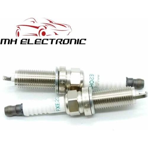MH Electronic 2pcs/lot 22401-JD01B FXE20HR11 Spark Plugs For Nissan Altima 3.5L Sentra 2.0L Versa 1.6L 1.8L Cube 1.8L NV200