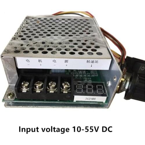 40A High Power 50/60PG DC Motor Governor Speed Controller CW/CCW Switch Digital Display Tachometer