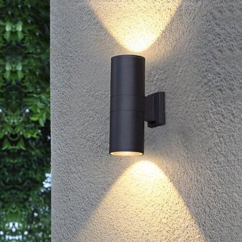 Thrisdar 10W 18W 24W Up Down Outdoor Garden Porch Wall Light Courtyard Aisle Villa Terrace Porch Light Hotel Balcony Wall Lamp