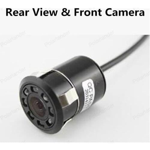 Universal Night Vision Rear View & Front Camera 8 LED Car Parking Assistence Auto Cam System