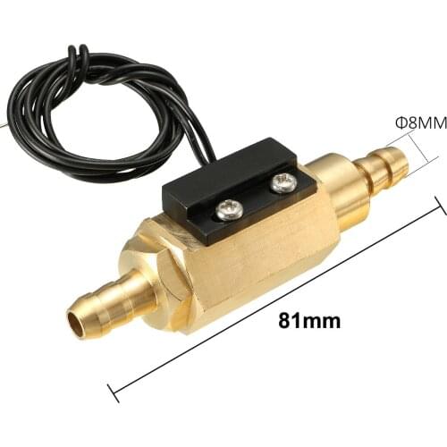 8mm Hall Effect Liquid Water Flow Sensor Switch Flowmeter Meter 1.2-12L/min